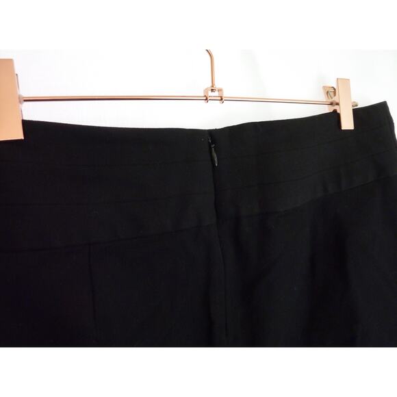 Banana Republic Black Knee Length Skirt 8 - Picture 4 of 7